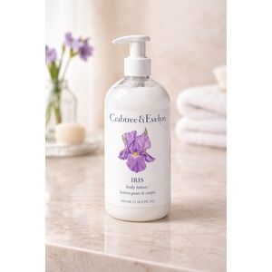 Crabtree And Evelyn Iris Body Lotion 16.9 Fl.oz. New